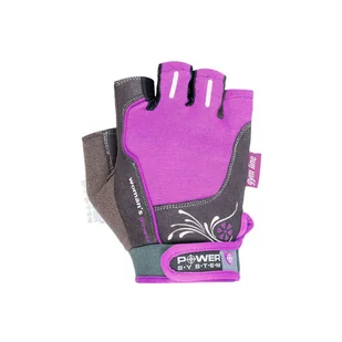 POWERSYSTEM POWER-SYSTEM RĘKAWICZKI WOMAN'S POWER-PINK-XS - Rękawice do ćwiczeń - miniaturka - grafika 1