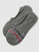 Skarpetki męskie - Skarpetki stopki z nadrukiem z logo w zestawie 2 szt. - miniaturka - grafika 1