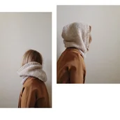 Czapki damskie - Balaclava z alpaki i jedwabiu - miniaturka - grafika 1