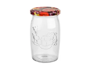 Zestaw słoików z nakrętkami Florina Owoce graw, nadruk, 335 ml, 6 szt. - Pojemniki kuchenne - miniaturka - grafika 1