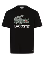 Koszulki męskie - Lacoste - T-shirt męski, czarny - miniaturka - grafika 1