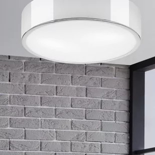 Lampa sufitowa Kimban z metalu, Ø 36 cm, chrom - Lampy sufitowe - miniaturka - grafika 1