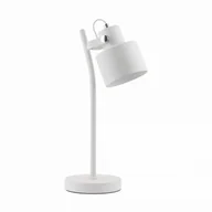 Lampy stojące - LAMPA BIURKOWA A2038-SWH DRACO BIAŁA+CHROM/WHITE+CHROM - miniaturka - grafika 1