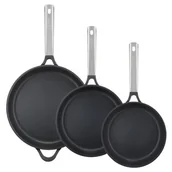 Zestawy garnków i patelni - Komplet patelni Taurus 3-elementowy Teflon™ AMBITION - miniaturka - grafika 1