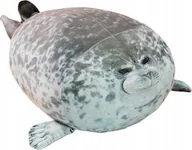 Kołdry i poduszki dla dzieci - Pan i Pani Gadżet Poduszka Pufa Foka 60 cm - miniaturka - grafika 1