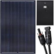 Zestawy solarne - VOLT POLSKA Panel solarny black polikrystaliczny 12V 110W VOLT POLSKA 5PVPOLI10B - miniaturka - grafika 1