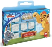 Zabawki kreatywne - Pieczątki w walizce 7 sztuk Król Lew Lwia Straż - miniaturka - grafika 1