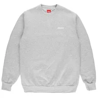 Bluzy sportowe męskie - Bluza Prosto Klasyk Crewneck Humb KL222MSWE1093 - szara - miniaturka - grafika 1