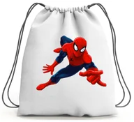Torby szkolne - PLECAK WOREK SPIDERMAN SZKOLNY NA BUTY WF - miniaturka - grafika 1