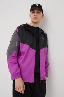 Kurtki męskie - Adidas Originals Originals kurtka męska kolor fioletowy przejściowa - grafika 1
