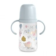 Kubki dla dzieci - SUAVINEX DRUGI KUBEK Z SILIKONOWYM USTNIKIEM BEARS 270ML NIEBIESKI - miniaturka - grafika 1