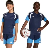 Koszulki męskie - Adidas Koszulka dla dzieci adidas Tiro 26 Competition Training granatowo-błękitna JM1446 128cm - miniaturka - grafika 1