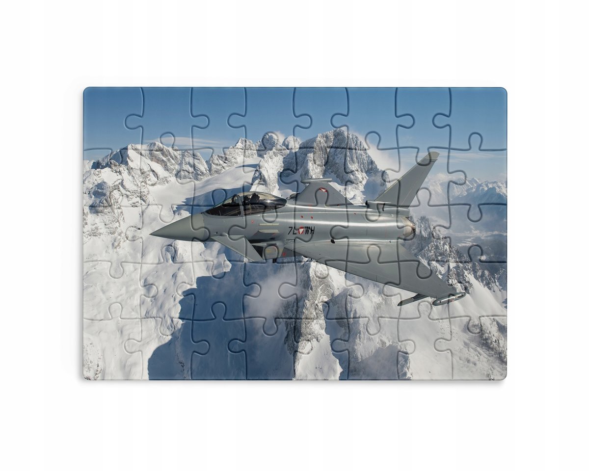 Puzzle 30/70/96/110 Elementów Sublimacja Eko Pudełko Samoloty Różne Grafiki