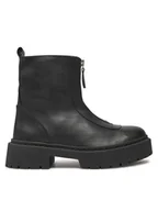 Botki damskie - Steve Madden Botki SM11003404 Czarny - miniaturka - grafika 1
