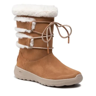 Skechers Botki On-The-Go Joy 144020/CSNT Chestnut - Botki damskie - miniaturka - grafika 1