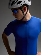 Koszulki rowerowe - 4F Koszulka rowerowa męska - niebieska L - miniaturka - grafika 1