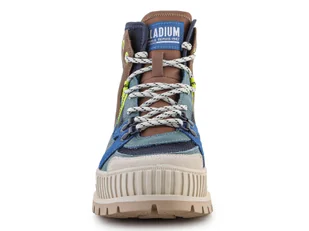 Buty lifestylowe damskie Palladium Pallashock Outcity Mood indigo 98877-425 - Trampki damskie - miniaturka - grafika 1
