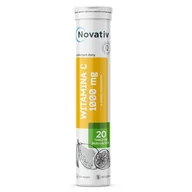 Witaminy i minerały - Medicinae Novativ witamina C 1000 mg 20 tabletek musujących 3797041 - miniaturka - grafika 1
