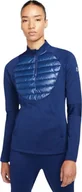 Bluzy damskie - Bluza damska Nike TF Pad Academy Drill Top Winter Warrior granatowa DC9166 482-L - miniaturka - grafika 1