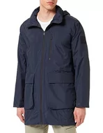 Płaszcze damskie - Jack Wolfskin Norden Port Parka Płaszcz Night Blue XL - miniaturka - grafika 1