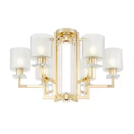 Lampy sufitowe - Manhattan lampa sufitowa loft złota LDC 8012-6 (GD) Lumina Deco - miniaturka - grafika 1