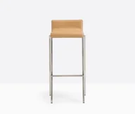 Taborety i hokery - Hoker Kuadra 1326/F, różne warianty - Pedrali - miniaturka - grafika 1