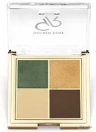 Cienie do powiek - Golden Rose - Quattro Eyeshadow Palette - Paleta 4 cieni do oczu - 4x2,2 g - 02 ROYAL JUNGLE - miniaturka - grafika 1