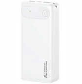 Powerbanki - Usams PB80 PD20W 20000mAh biały - miniaturka - grafika 1