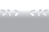 Lampy sufitowe - Sollux Lighting Plafon RING 6L biały - miniaturka - grafika 1