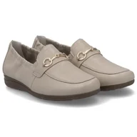 Mokasyny damskie - Mokasyny damskie Rieker L9354-60 BEIGE 37 - miniaturka - grafika 1