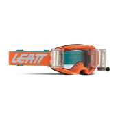 Gogle i okulary motocyklowe - Gogle Cross Leatt Vizion 3.5 Roll-Off Przezroczysta 90 VLT Pomarańczowy - miniaturka - grafika 1