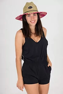 Hurley Damska sukienka w Coastal Tank Romper, czarna, XS EU CQ2519-010 - Sukienki - miniaturka - grafika 1
