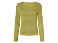 Swetry damskie - esmara® Sweter damski (Zielony, L(44/46)) - miniaturka - grafika 1