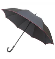 Parasole - Parasol męski automat XL z lamówką Parasol męski automat XL z lamówką bordo - miniaturka - grafika 1