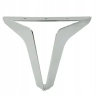 Meble modułowe i akcesoria - Noga meblowa Loft srebrna nóżka do sofy chromowana o wysokości 15 cm - miniaturka - grafika 1