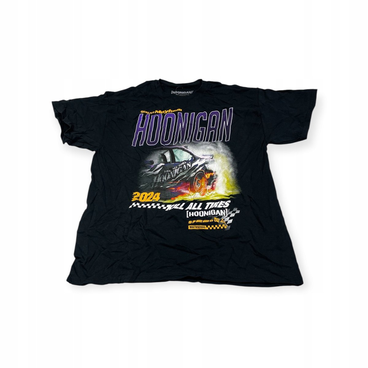 Koszulka T-shirt męski okrągły dekolt SPENCER'S HOONIGAN L