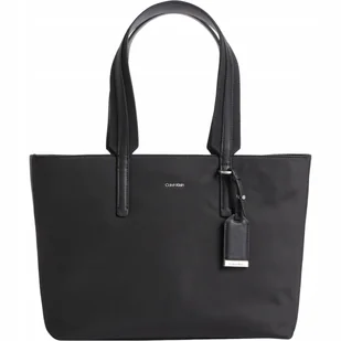 Calvin klein torebka damska ck must shopper czarna - Torebki damskie Calvin klein torebka damska ck must shopper czarna - Torebki damskie - miniaturka - grafika 1