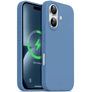 Crong Color Cover Magnetic - Etui iPhone 16 MagSafe (niebieski) - Etui i futerały do telefonów - miniaturka - grafika 1