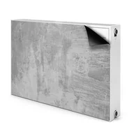 Dekoracje domu - Magnetyczna osłona na grzejnik Szary beton 90x60, Bluedecor - miniaturka - grafika 1