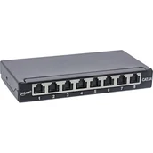 Panele krosownicze - InLine 76818B panel krosowniczy 0.5U 76818B - miniaturka - grafika 1