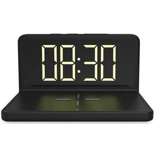 Platinet LED Budzik z bezprzewodową ładowarką LED/10W/230V - Ładowarki do telefonów - miniaturka - grafika 1