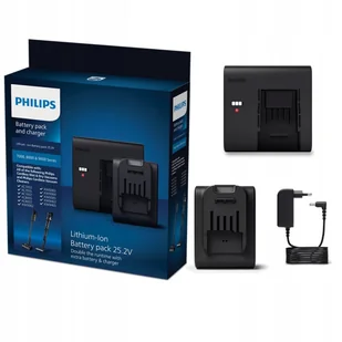 BATERIA WYMIENNY AKUMULATOR PHILIPS AquaTrio 9000 + ŁADOWARKA ZESTAW - Akcesoria do odkurzaczy - miniaturka - grafika 1