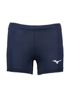 Spodnie sportowe damskie - Mizuno Szorty sportowe "Team" w kolorze granatowym - miniaturka - grafika 1