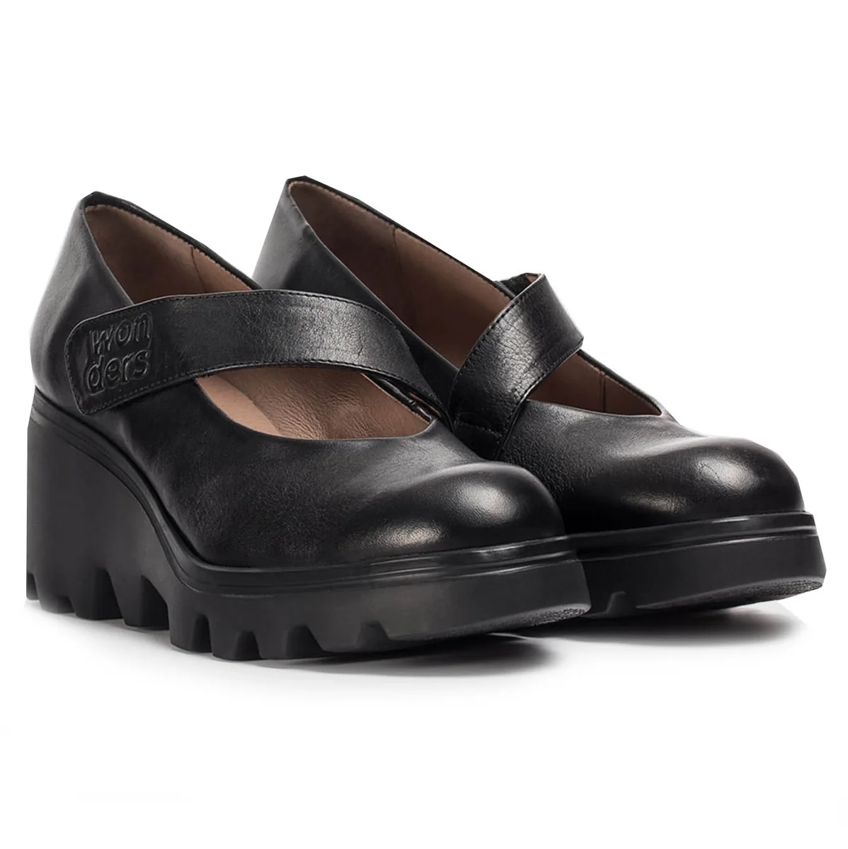 Półbuty damskie Wonders G-7023 ALICE NEGRO R.37