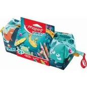 Piórniki - Maped Piórnik Jungle Fever 12 kredek i 12 flamastrów - miniaturka - grafika 1