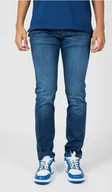 Spodnie męskie - PEPE JEANS SPODNIE JEANSOWE GRANATOWE 33/32 0A1A6_A* T4A - miniaturka - grafika 1
