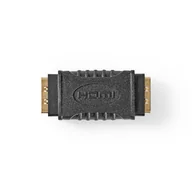 Adaptery i przejściówki - Nedis CVGB34900BK zmieniacz płci / kabli HDMI Type A (Standard) HDMI Typu A (Standard) Czarny, Złoto - miniaturka - grafika 1
