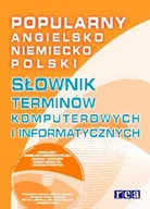 Książki do nauki języka angielskiego - Angielsko-niemiecko-polski. Słownik terminów komputerowych i informatycznych - miniaturka - grafika 1