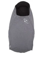 Śpiworki dla dzieci - CuddleCo Śpiworek wodoodporny Comfi-Extreme - szary melange/gwiazdki CC843688 [8007659] - miniaturka - grafika 1