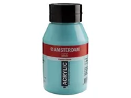 Przybory szkolne - Talens Amsterdam, farba akrylowa, 1000 ml, Zieleń turkusowa - miniaturka - grafika 1